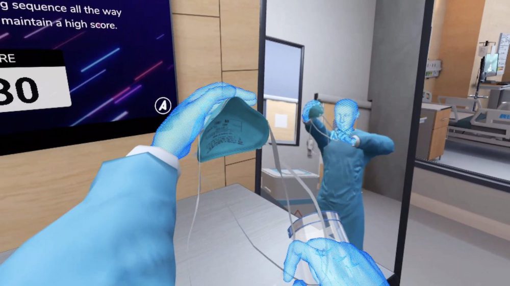 Axon Park recebe críticas extremamente positivas por novo treinamento médico simulado em VR para combater a Covid-19.